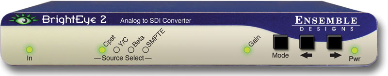 BrightEye 2 Analog to SDI Converter from Ensemble Designs