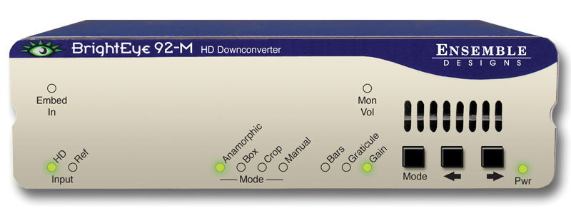 BrightEye 92-M HD Downconverter from Ensemble Designs