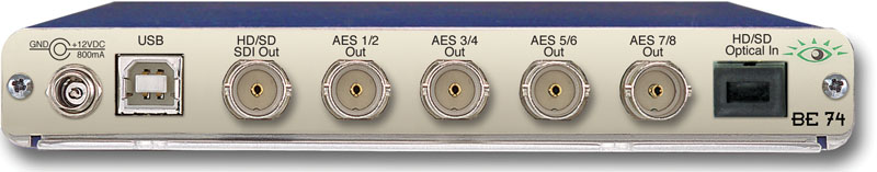 BrightEye 74 Optical Disembedder with HD/SD Electrical Out from Ensemble Designs