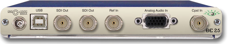 BrightEye 25 Analog Video/Audio to SDI Converter with TBC/Embedder from Ensemble Designs