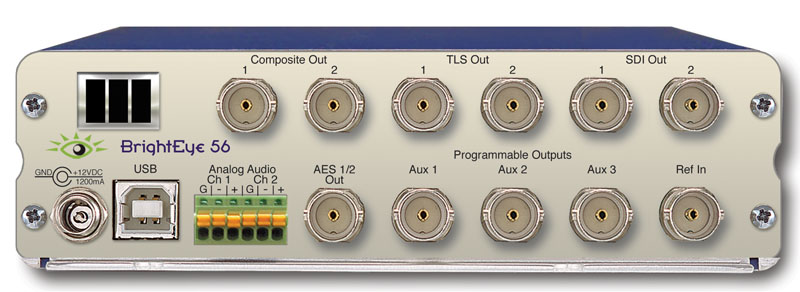 BrightEye 56 HD/SD/Analog Test Signal/Sync Pulse Generator from Ensemble Designs