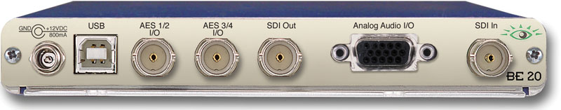 BrightEye 20 Analog & Digital Audio Embedder/Disembedder from Ensemble Designs 