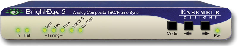 BrightEye 5 Analog Composite TBC/Frame Sync from Ensemble Designs