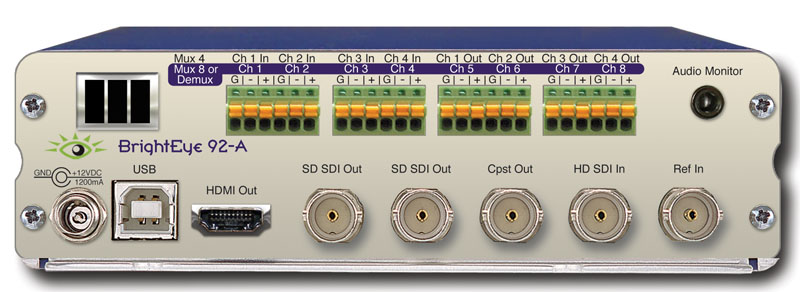 BrightEye 92-A HD Downconverter with Analog Audio from Ensemble Designs