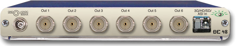 BrightEye 48 3G/HD/SD/ASI Optical to Electrical Converter from Ensemble Designs