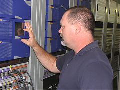 PL Prentice Laird at KEYE-TV uses  Ensemble Designs Avenue video signal processing equipment for television broddcasters