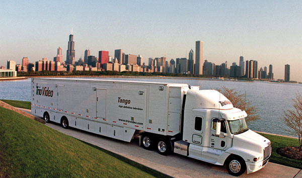 Trio Video's HD Tango Truck with Ensemble Designs BrightEye and Avenue video equipment